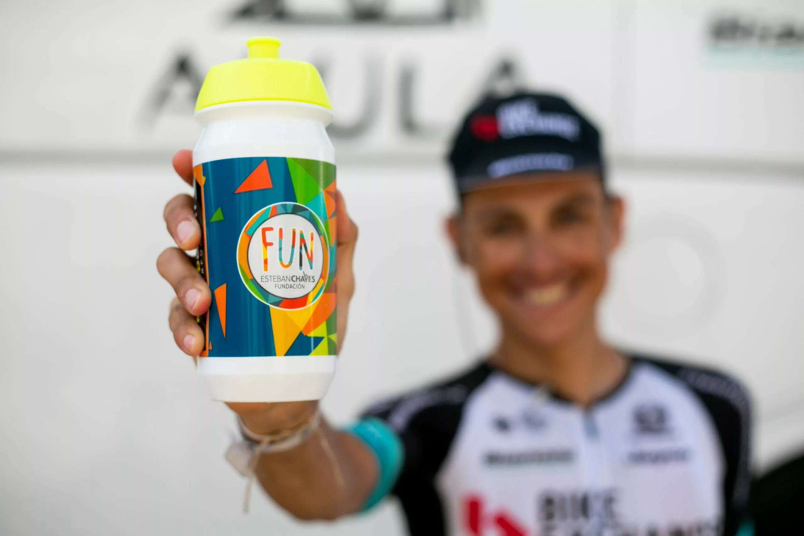 Water Bottle - Fundación Esteban Chaves - Tacx Shiva Biodegradable 500ml 3 Water Bottle - Fundación Esteban Chaves - Tacx Shiva Biodegradable 500ml - Billede 3