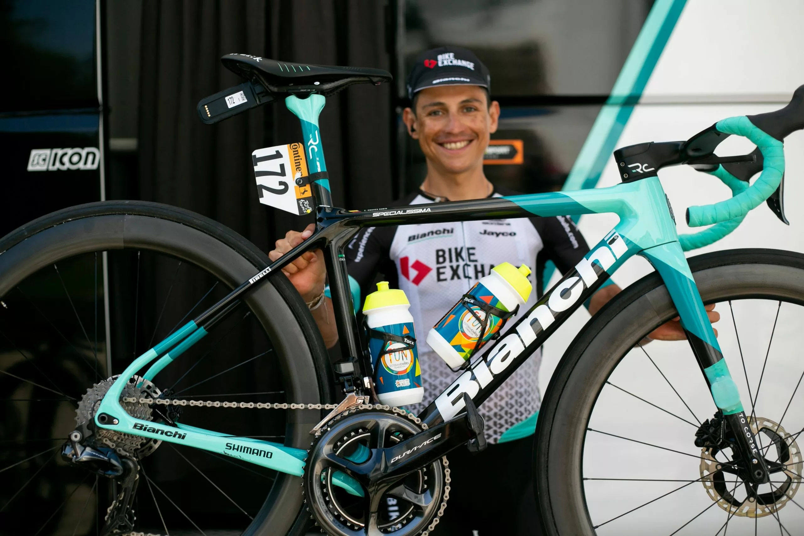 Water Bottle - Fundación Esteban Chaves - Tacx Shiva Biodegradable 500ml 5 Water Bottle - Fundación Esteban Chaves - Tacx Shiva Biodegradable 500ml - Billede 5