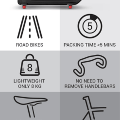 SCICON Aerocomfort Road 3.0 TSA Bike Travel Bag -Cykeltilbehør Salg Aerocomfort 3.0 specifications d8d7ee94 f817 4c4f aee1 9766da05812a
