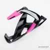 Elite Custom Race Plus Bottle Cage - Black & Pink