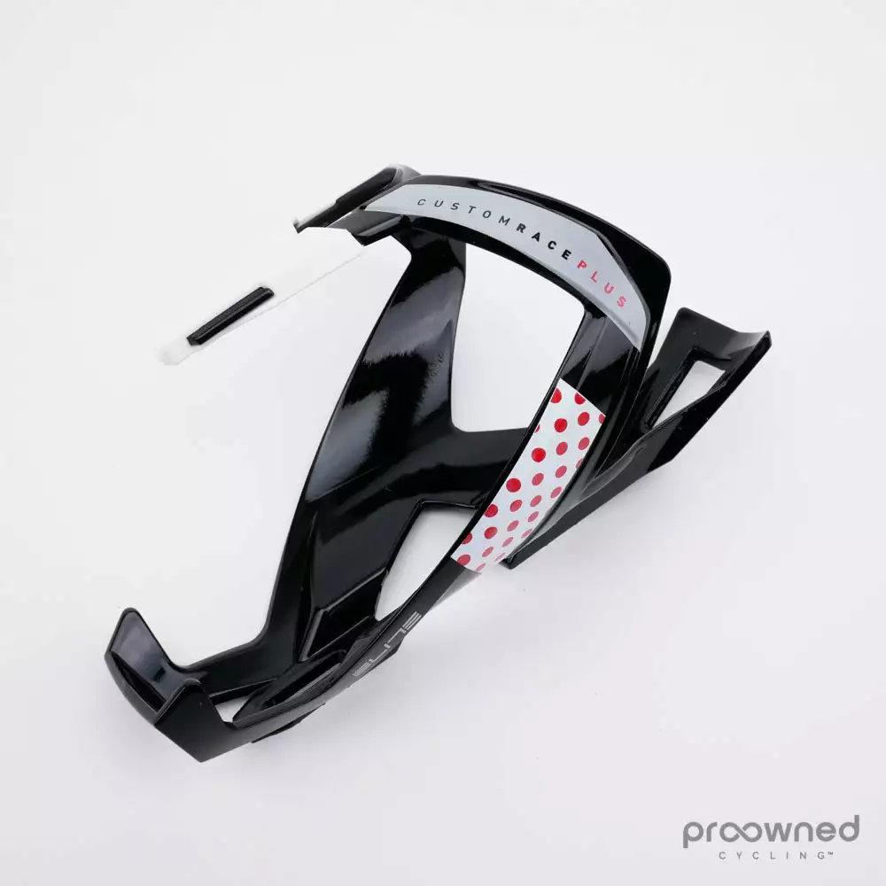 Elite Custom Race Plus Bottle Cage - Polka Dot 1 Elite Custom Race Plus Bottle Cage - Polka Dot