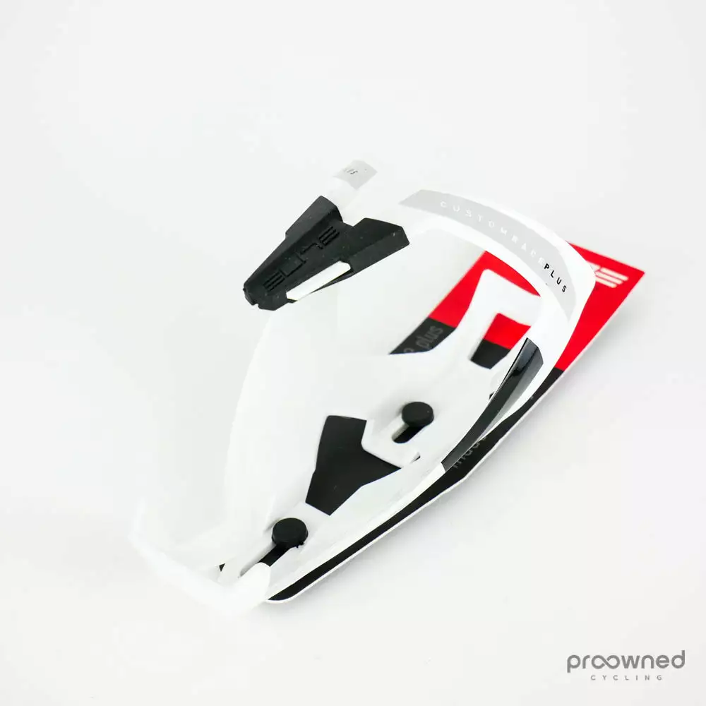 TACX Elite Custom Race Plus Bottle Cage - White 2 TACX Elite Custom Race Plus Bottle Cage - White - Billede 2