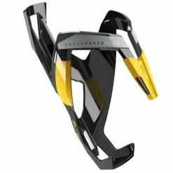 Elite Custom Race Plus Bottle Cage - Black & Yellow