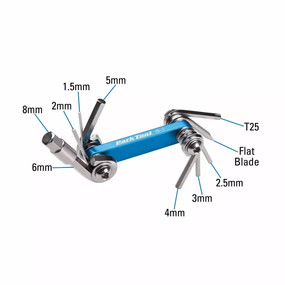 Park Tool I-Beam Mini Fold Up Tool Set IB-2 3 Park Tool I-Beam Mini Fold Up Tool Set IB-2 - Billede 3